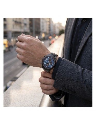 Reloj Lotus Cronógrafo Acero Esfera Azul para Hombre 19088/2