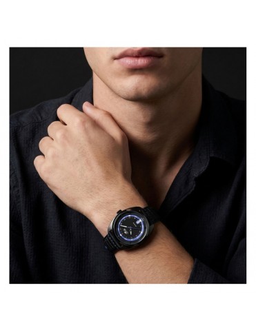 Reloj Lotus Acero Correa de Piel Esfera Azul para Hombre 19099/3