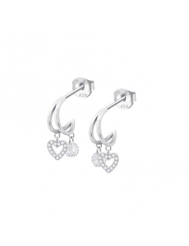 Pendientes Lotus Silver Aro...