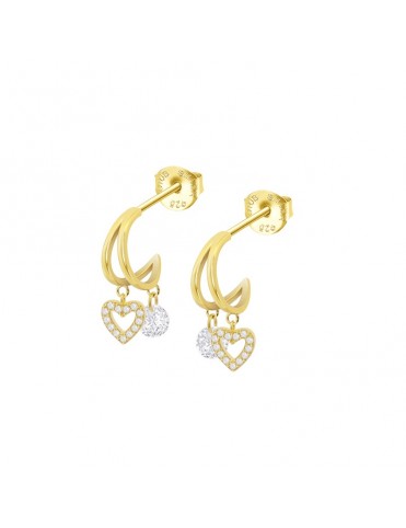 Pendientes Lotus Silver Aro...