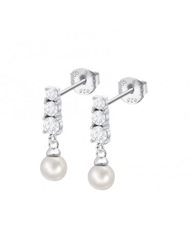 Pendientes Lotus Silver con...