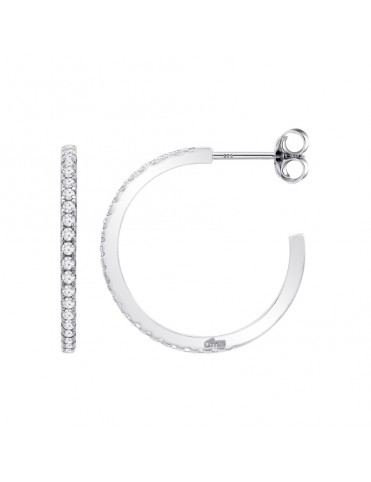 Pendientes Lotus Silver Aro con Circonitas LP3976-4/3