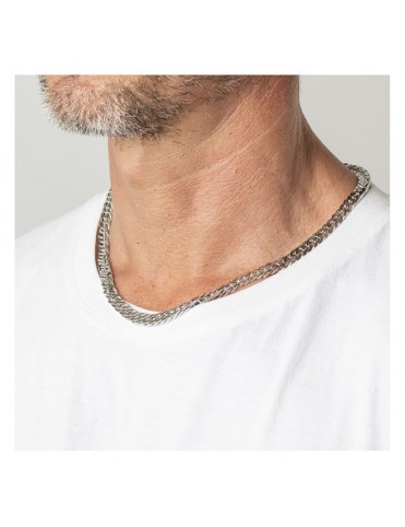 Collar Lotus Style Cadena de Eslabón Plano LS1939-1/1