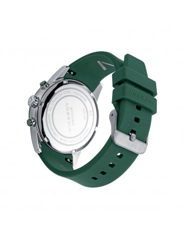 Reloj Viceroy Hombre Abraham Mateo Cronógrafo Verde Correa de Silicona 401505-67