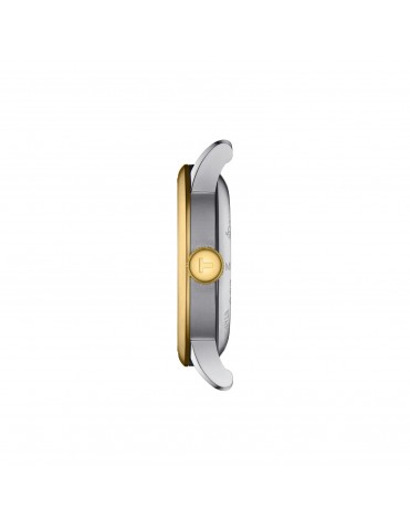 Reloj Tissot Le Locle Powermatic 80 39.3mm Bicolor Dorado Esfera Verde T0064072209300