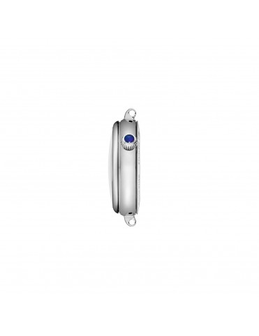 Reloj Tissot Desir Fase Lunar 29.6mm Esfera Azul Números Romanos T1522231149300