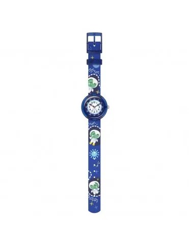 Reloj Flik Flak Croconauts para Niño de 3 a 5 Años con Cocodrilos Astronautas FBNP252
