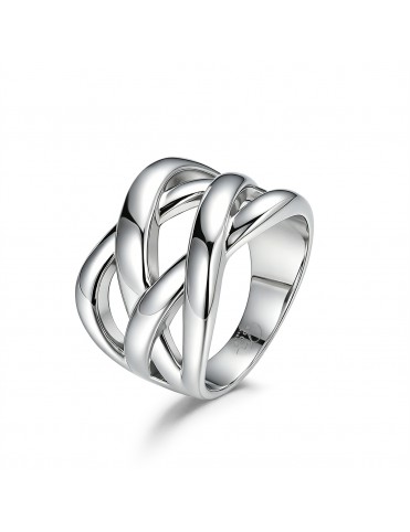 Anillo Cruzado Doble de...
