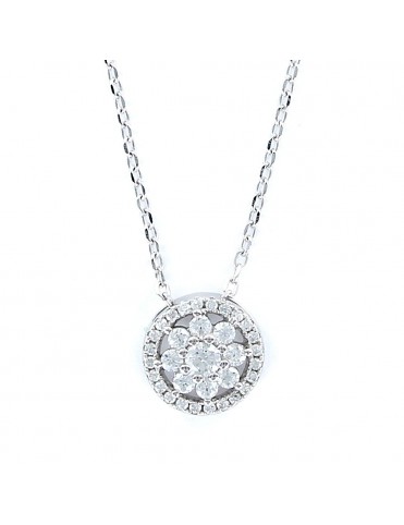 Collar Flor de Circonitas...