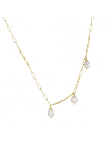 Collar con Tres Perlas...