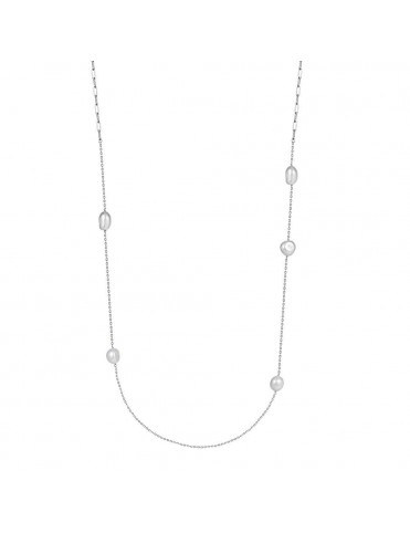 Collar Largo con Perlas...