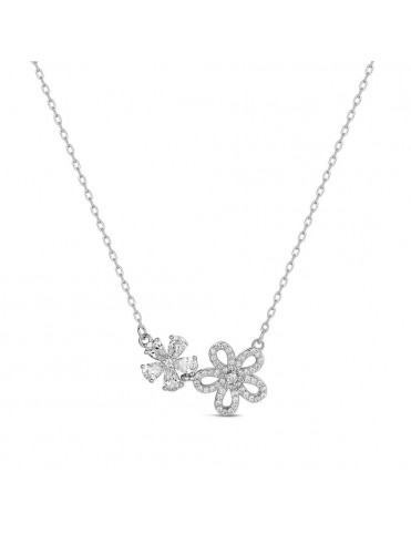 Collar Dos Flores de...