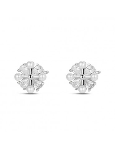Pendientes Flor de 8 mm con...