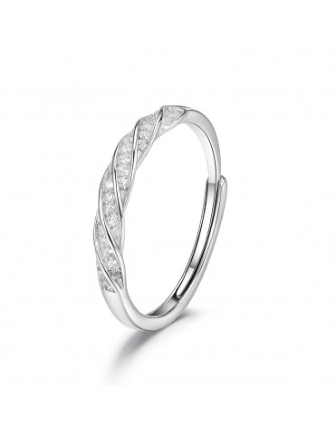 Anillo Ajustable Rizado con...