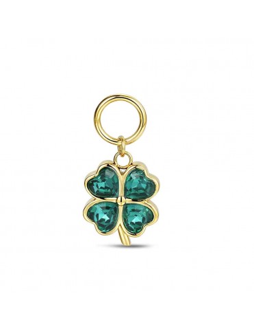 Charm Trébol con Cristal...