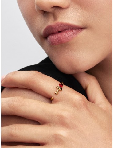 Anillo Pandora Disney Abierto Espada de Mulán Talla 52 164950C01-52