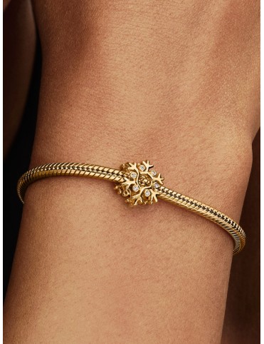 Charm Pandora Moments Copo de Nieve Dorado 764249C01