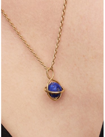 Charm Pandora Moments Colgante Planeta Azul Giratorio 765032C01