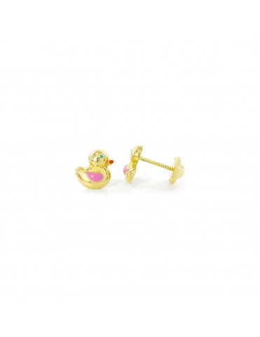 Pendientes Patito de Oro...