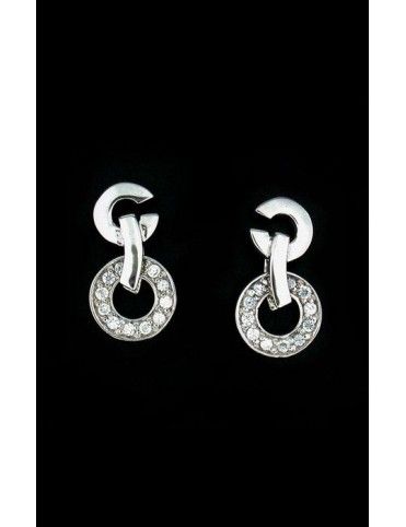 PENDIENTE PLATA CIRCONITAS ES2325