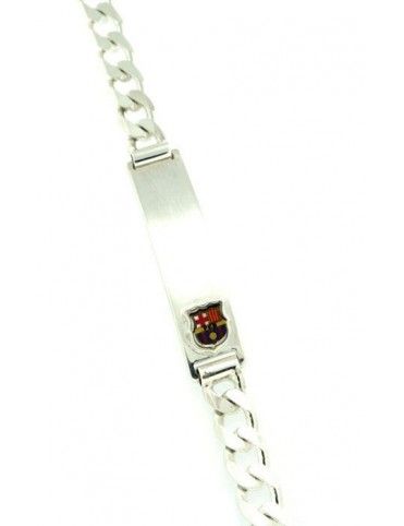PULSERA PLATA MUJER BARCELONA MEDIANA BC804
