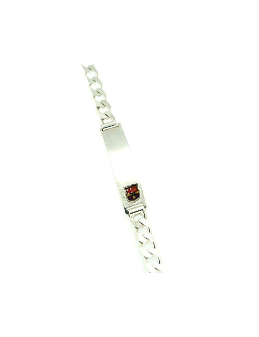 PULSERA PLATA MUJER BARCELONA MEDIANA BC804