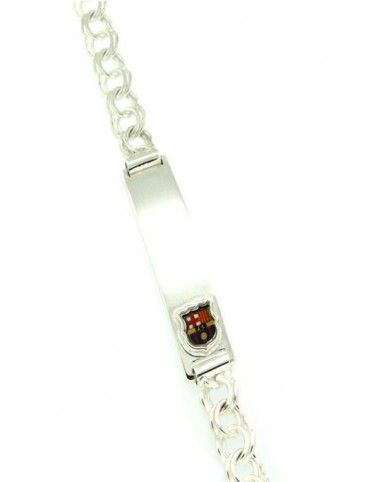 PULSERA PLATA MUJER BARCELONA GRANDE BC801