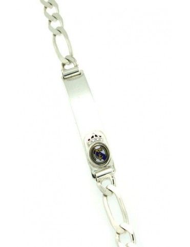 PULSERA ESCLAVA PLATA MADRID MEDIANA RM802