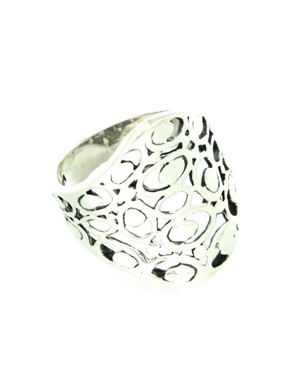 ANILLO SORTIJA PLATA LABRADA BYZ8801