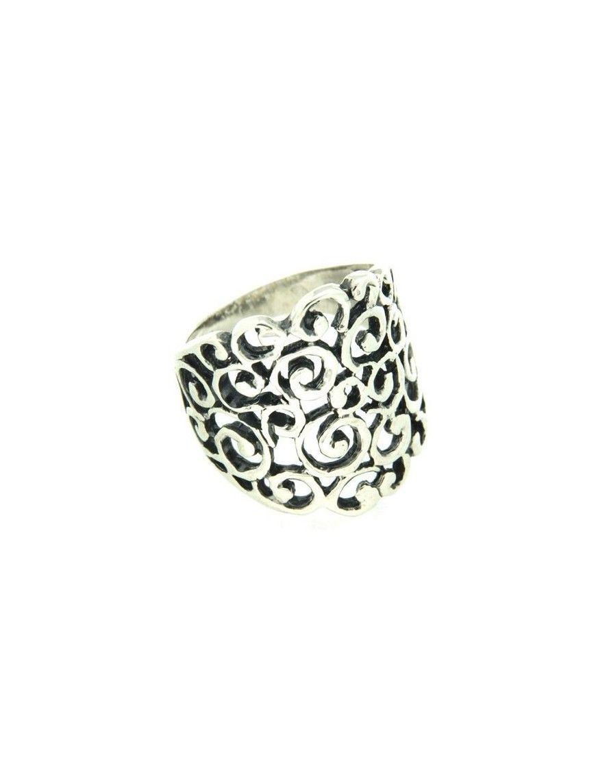 ANILLO SORTIJA PLATA LABRADA BYZ8786