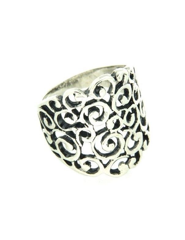 ANILLO SORTIJA PLATA LABRADA BYZ8786