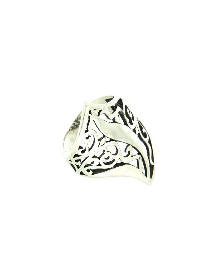 ANILLO SORTIJA PLATA LABRADA BYZ8783