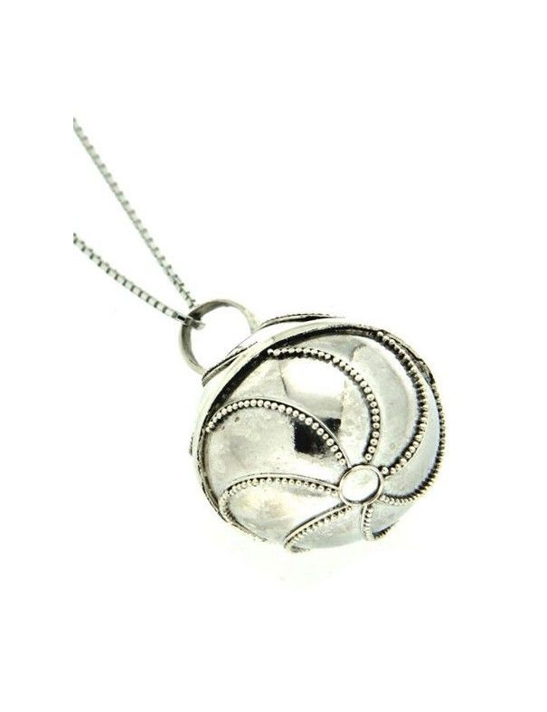 COLLAR LLAMADOR ANGEL PLATA 822059