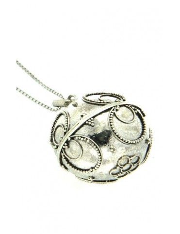 COLLAR LLAMADOR PLATA 822201