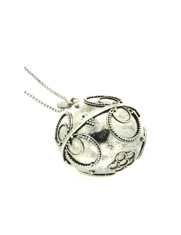 COLLAR LLAMADOR PLATA 822201