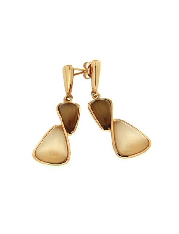 PENDIENTES PLATA OJO DE GATO SE0647