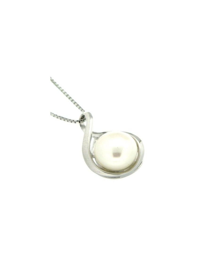 COLLAR PLATA PERLA HBP1902/CHAIN
