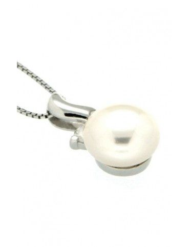 COLLAR PLATA PERLA CIRCONITAS HBP1045/CHAIN