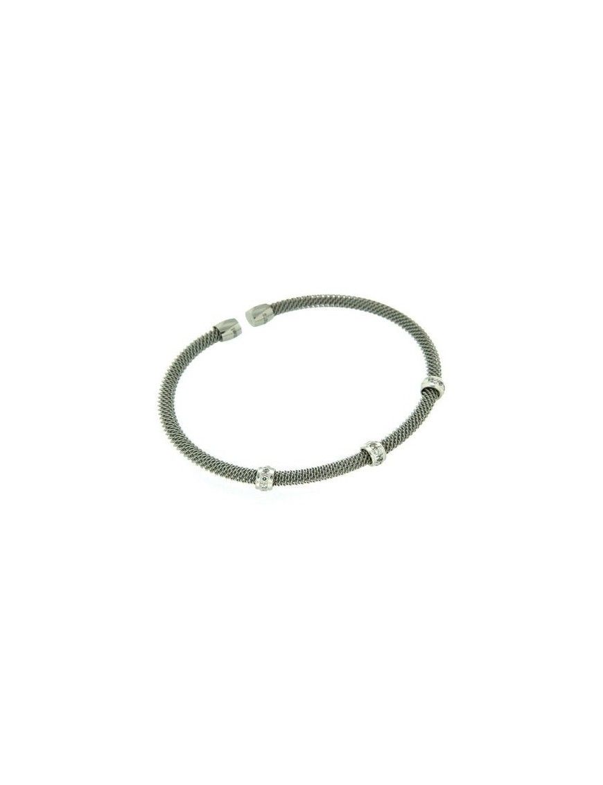 PULSERA PLATA CIRCONITAS BRAGST-001ZIRC