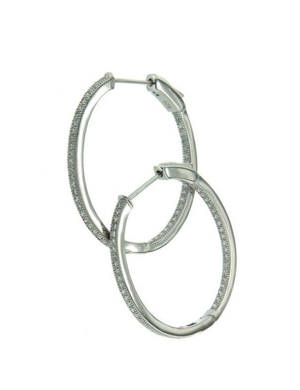 PENDIENTE PLATA 94 CIRCONITAS PV20808W