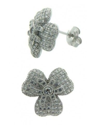 PENDIENTE PLATA 246 CIRCONITAS PV20689W