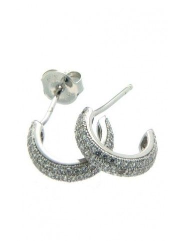 PENDIENTE PLATA 122 CIRCONITAS PV20521W