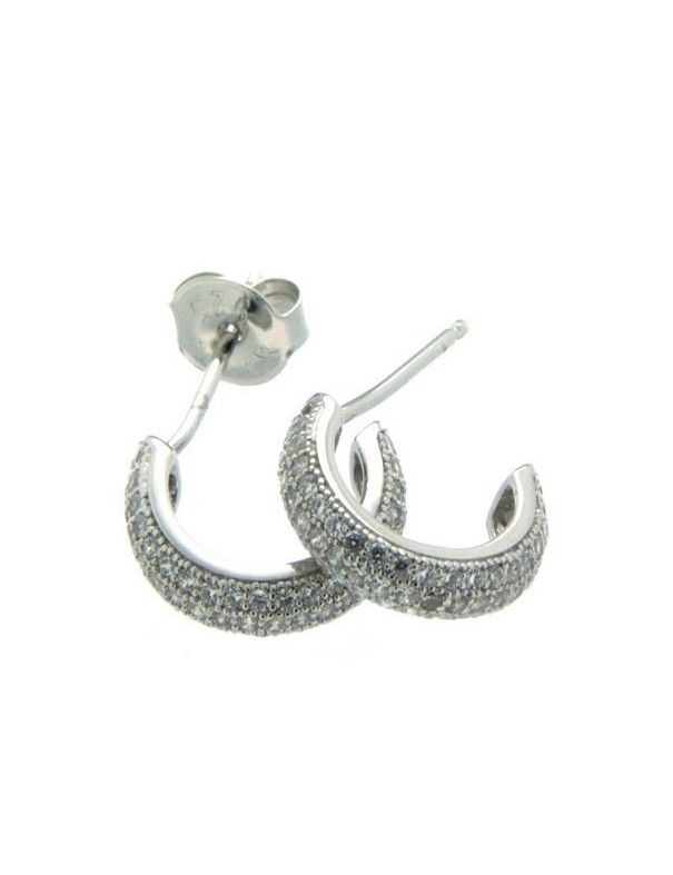 PENDIENTE PLATA 122 CIRCONITAS PV20521W