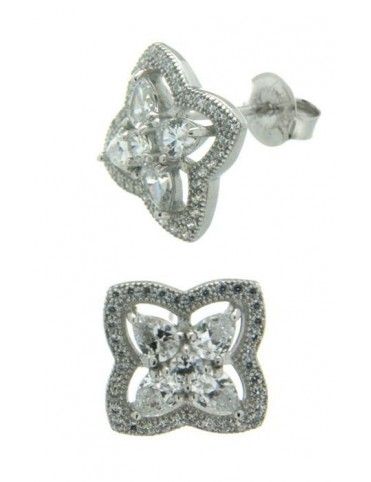 PENDIENTE PLATA 82 CIRCONITAS PV20647W