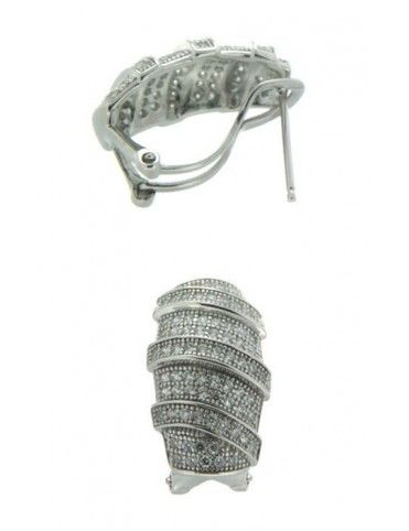 PENDIENTE PLATA 150 CIRCONITAS PV20082W