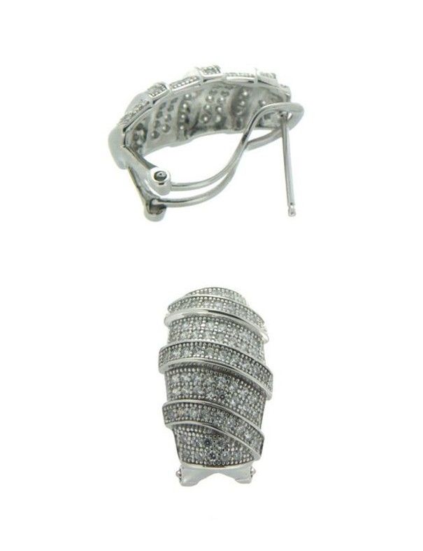 PENDIENTE PLATA 150 CIRCONITAS PV20082W