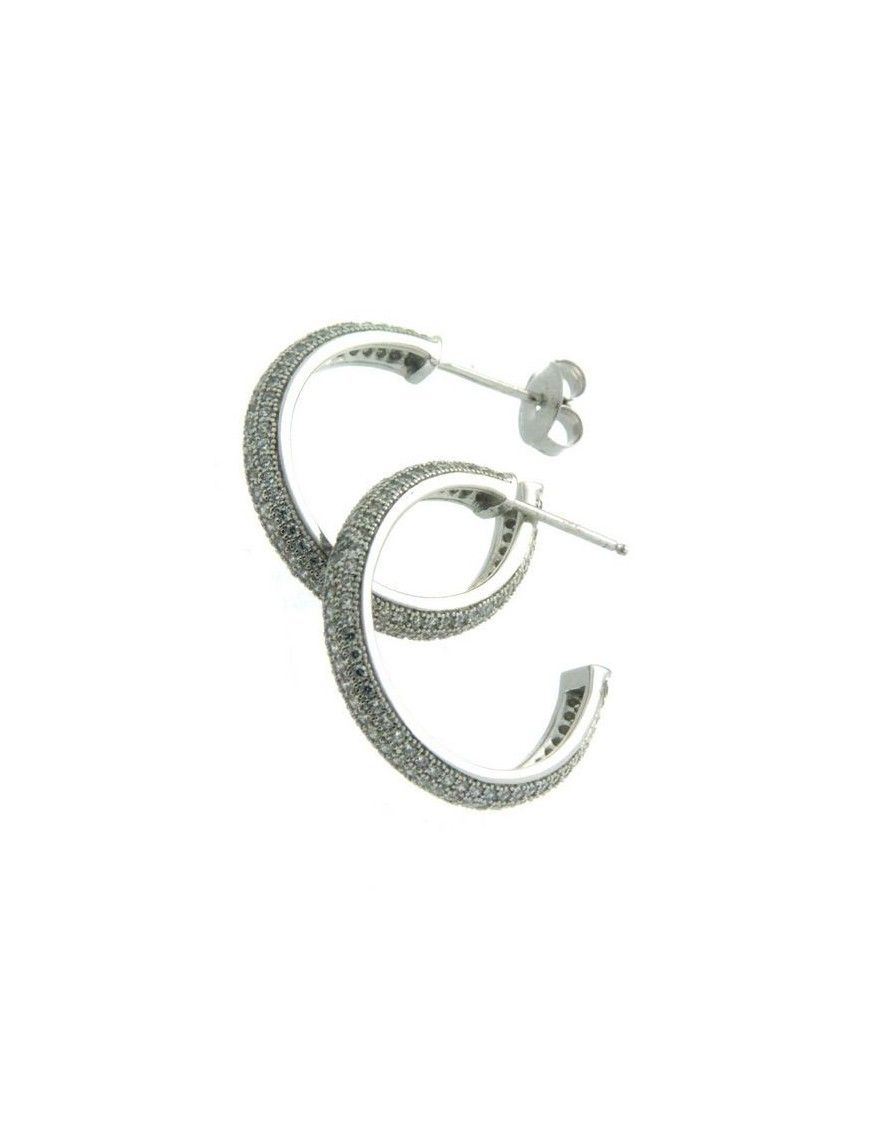 PENDIENTE PLATA 266 CIRCONITAS PV20577W