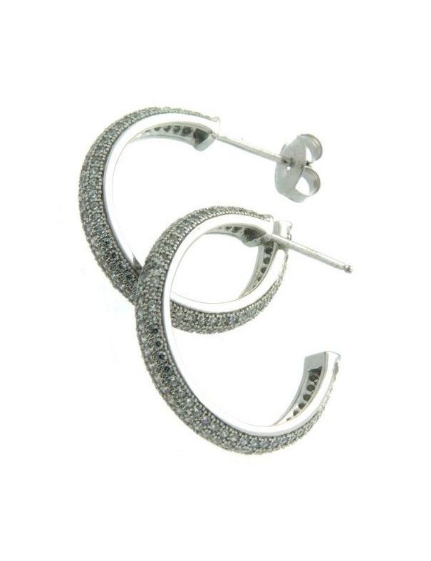 PENDIENTE PLATA 266 CIRCONITAS PV20577W