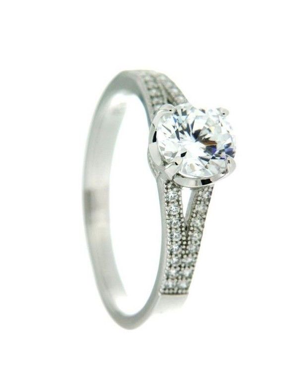 ANILLO SORTIJA PLATA 39 CIRCONITAS PV10196W