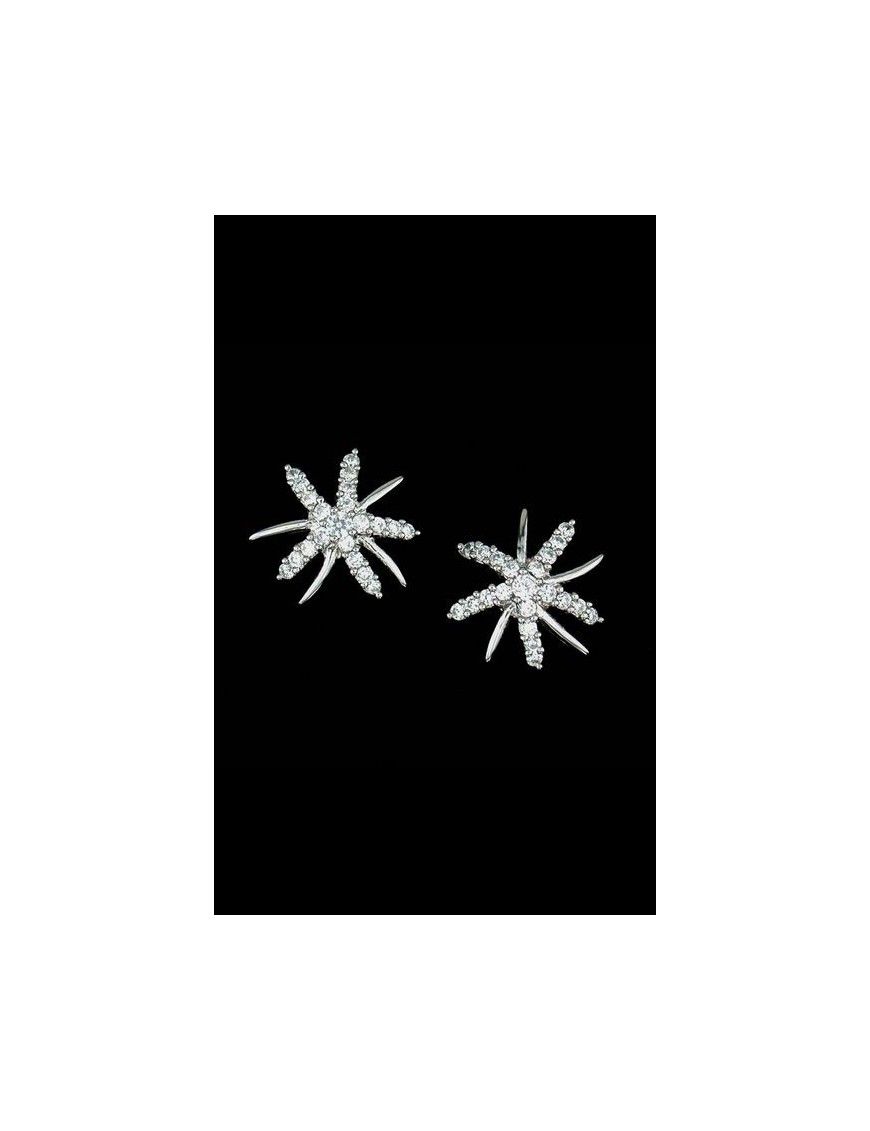 PENDIENTE PLATA CIRCONITAS E3306